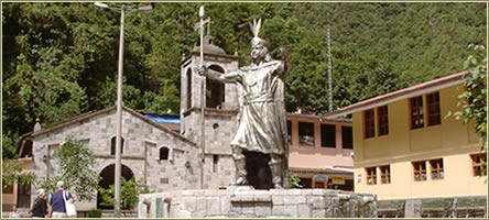 Estatua de inca Pachacutec